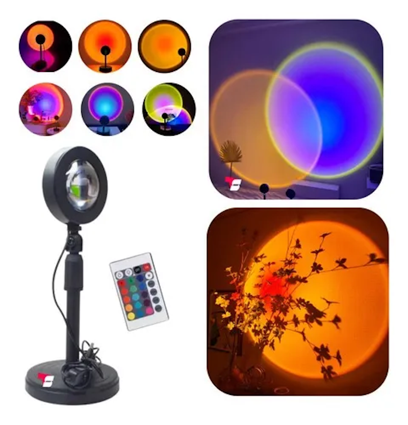 Miniatura 3 de Lámpara Sunset, proyector LED Atardecer